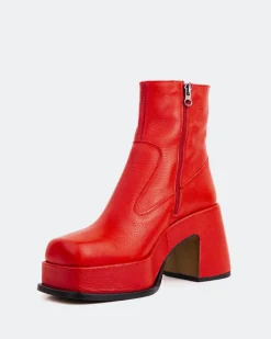 Women L'INTERVALLE Lepic Red Leather