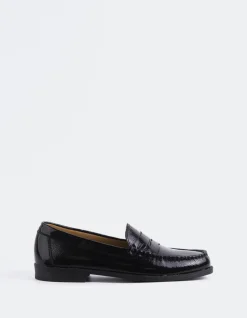 Women L'INTERVALLE Lettine Black Naplack Leather