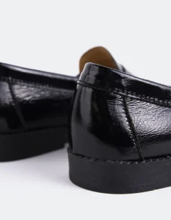 Women L'INTERVALLE Lettine Black Naplack Leather