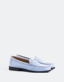 Women L'INTERVALLE Lettine Light Blue Naplack Leather
