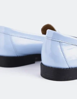 Women L'INTERVALLE Lettine Light Blue Naplack Leather