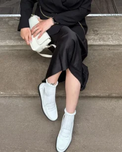 Women L'INTERVALLE Lettine Off White Naplack Leather