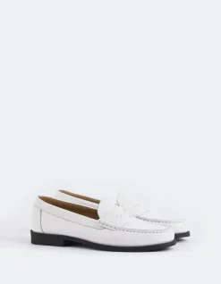 Women L'INTERVALLE Lettine Off White Naplack Leather