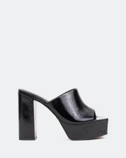 Women L'INTERVALLE Leva Black Naplack