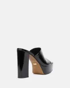 Women L'INTERVALLE Leva Black Naplack