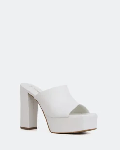 Women L'INTERVALLE Leva White Leather