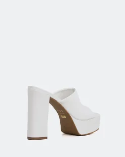 Women L'INTERVALLE Leva White Leather