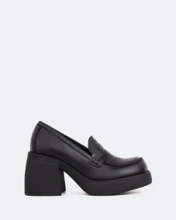 Women L'INTERVALLE Levigne Black Leather