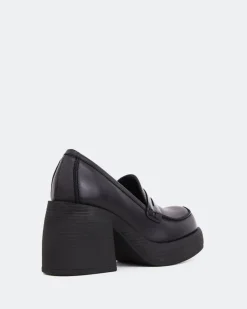 Women L'INTERVALLE Levigne Black Leather
