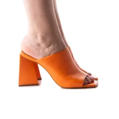 Women L'INTERVALLE Levu Orange Leather