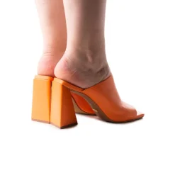Women L'INTERVALLE Levu Orange Leather