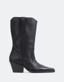 Women L'INTERVALLE Lewisham Black Leather