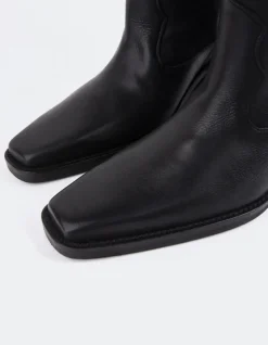 Women L'INTERVALLE Lewisham Black Leather