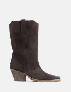 Women L'INTERVALLE Lewisham Brown Suede