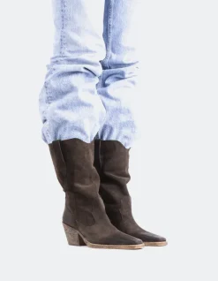 Women L'INTERVALLE Lewisham Brown Suede