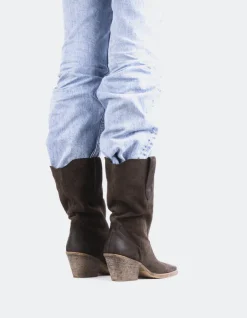 Women L'INTERVALLE Lewisham Brown Suede