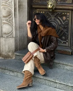 Women L'INTERVALLE Lewisham Tan Suede