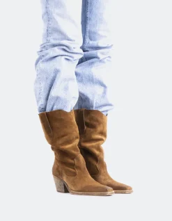Women L'INTERVALLE Lewisham Tan Suede