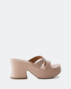 Women L'INTERVALLE Lexus Light Pink Leather