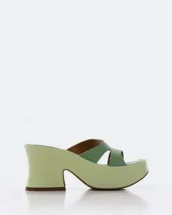 Women L'INTERVALLE Lexus Mint Leather
