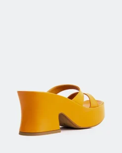 Women L'INTERVALLE Lexus Orange Leather