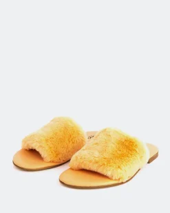 Women L'INTERVALLE Lillet Orange Faux Fur