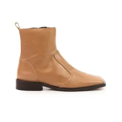 Women L'INTERVALLE Linea Camel Leather
