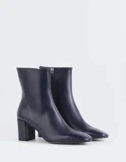 Women L'INTERVALLE Lioni Navy Leather