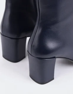 Women L'INTERVALLE Lioni Navy Leather