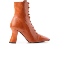 Women L'INTERVALLE Lockwood Burnt Orange Leather