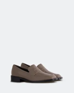 Women L'INTERVALLE Londra Taupe Leather