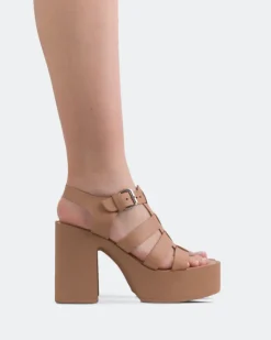 Women L'INTERVALLE Loup Nude Leather