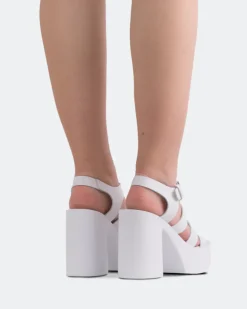 Women L'INTERVALLE Loup White Leather