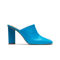 Women L'INTERVALLE Loutro Electric Blue Leather