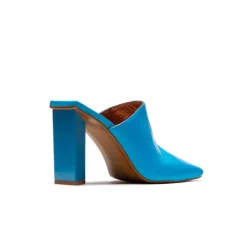 Women L'INTERVALLE Loutro Electric Blue Leather