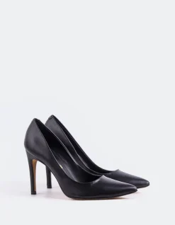 Women L'INTERVALLE Love Black Leather
