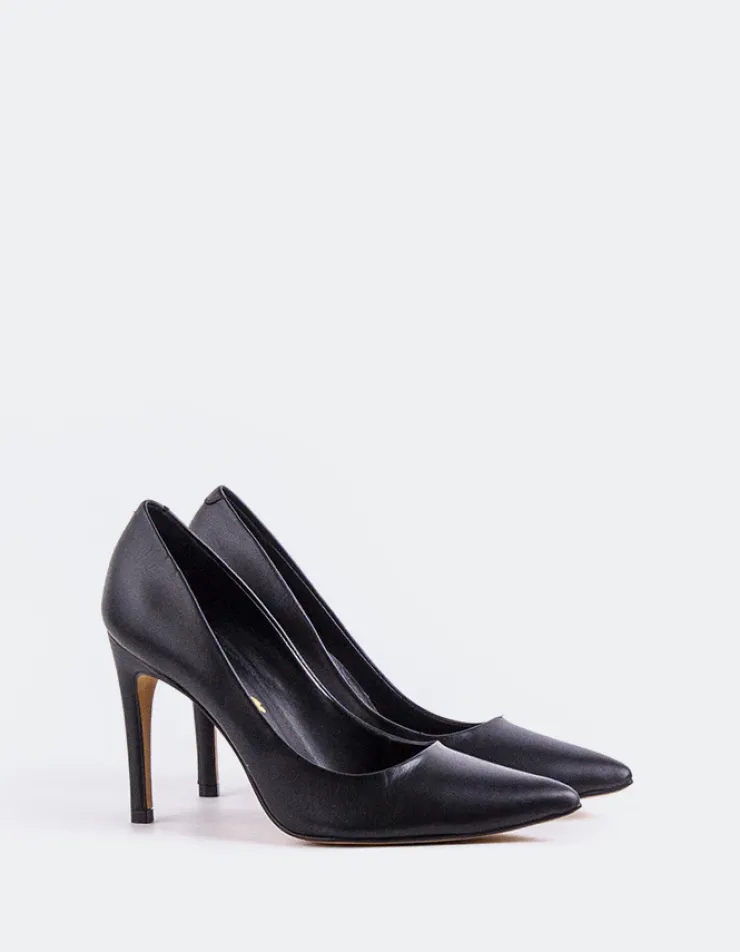 Women L'INTERVALLE Love Black Leather
