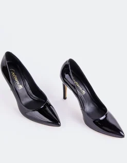 Women L'INTERVALLE Love Black Patent