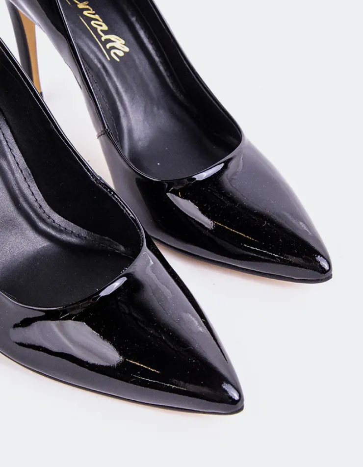 Women L'INTERVALLE Love Black Patent