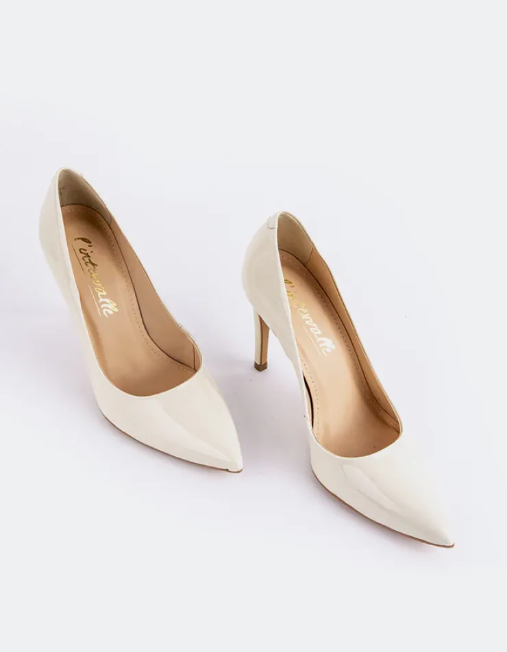 Women L'INTERVALLE Love Off White Patent