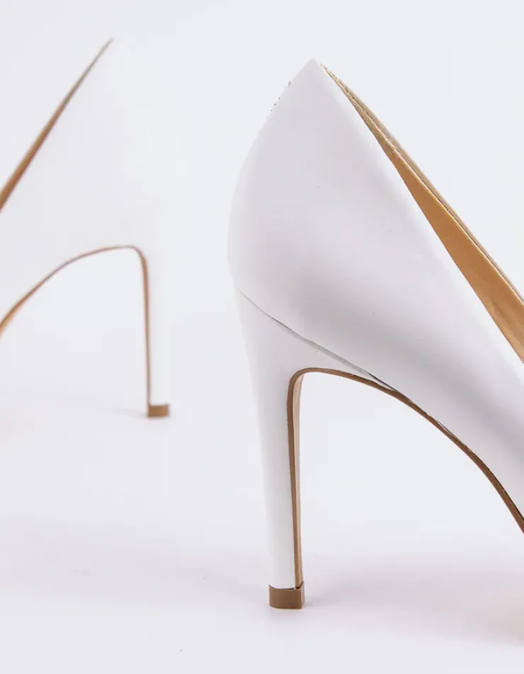 Women L'INTERVALLE Love White Leather