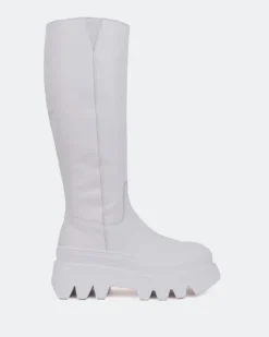 Women L'INTERVALLE Mahone White Leather