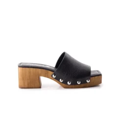 Women L'INTERVALLE Maja Black Leather