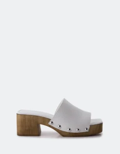Women L'INTERVALLE Maja White Leather