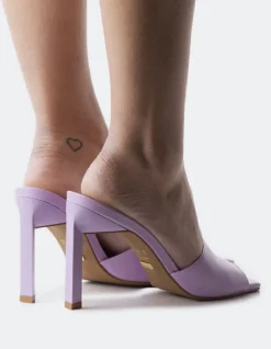 Women L'INTERVALLE Malbec Lilac Leather