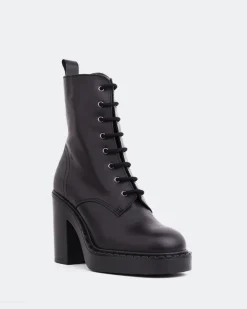 Women L'INTERVALLE Maldon Black Leather