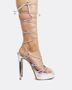 Women L'INTERVALLE Malibu Silver Metal