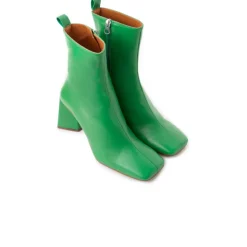 Women L'INTERVALLE Mannedorf Green Leather