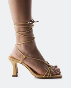 Women L'INTERVALLE Manola Camel Leather