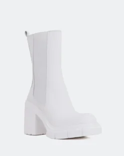 Women L'INTERVALLE Maple White Leather